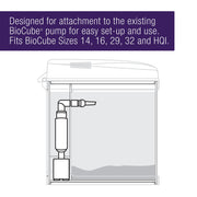 Coralife BioCube Mini Ultraviolet Sterilizer, 5 Watt UV Lamp, Black Plastic, 100115640