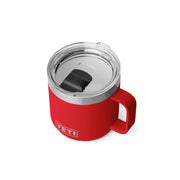 YETI Rambler Stackable Ceramic-Lined 14-Oz. Mug with MagSlider Lid - Rescue Red