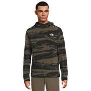 The North Face Glacier Fleece Pullover Hoodie-Print, Sustainable 100% Recycled Polyester, New Taupe Green Edge, Regular Fit, XX-Large, NF0A8D10D4O