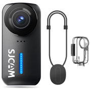 SJCAM C110+ 4K Action Camera, 6-Axis EIS, 170 Wide Angle, Magnetic Mount, Waterproof 30M, Built-in Mic & WiFi, 15MP Photos