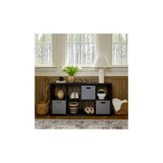 Better Homes & Gardens BHD036118664023 8-Cube Storage Organizer, Solid Black
