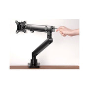 Siig Aluminum Mechanical Spring Single Monitor Arm, Adjustable Desk Mount for 17