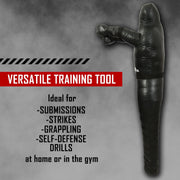 Combat Sports Legged Grappling Dummy, 70 lb, Black, Military-Grade Nylon, 5 ft 4 in