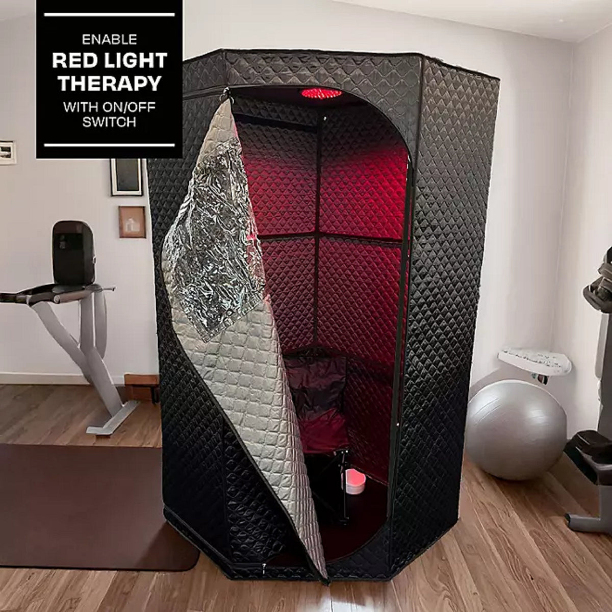 Therapod Portable Steam Sauna with Red Light Therapy – VIPOutlet