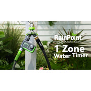 RainPoint Programmable Water 1-Zone Outdoor Automatic Irrigation Controller System, Green, ITV105