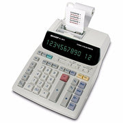 Sharp EL1801V Portable 12-Digit 2-Color Serial Printing Calculator
