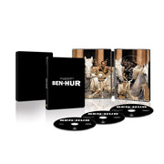 Ben-Hur Steelbook 4K Ultra HD Movie with Digital Copy, Action Drama, Warner Home Video, 3-Disc Edition