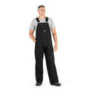 Berne Heartland Unlined Washed Duck Bib Overall, Black, 40 x 30 in, B1068BKS400