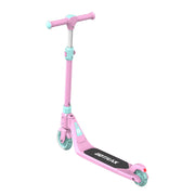 Gotrax GT-BOBLOOLITE Bobloo Lite Kids Kick Scooter, LED Light-Up Wheels, Adjustable Handlebars, Anti-Slip Deck, Lightweight Metal Frame, Pink