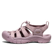 KEEN Newport H2 Women's Closed Toe Water Sandals, Monochrome/Toadstool, Size 6.5, 1030548