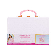 Beatie Disney Princess Style Collection Trendy Pretend Play Makeup Tote, Pink, 11-Piece Set