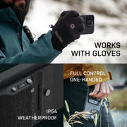 Fjorden Wrist Strap for Smartphones Anti-Drop Hand Strap for Mobile Photography, Compatible with iPhone & Android, Black