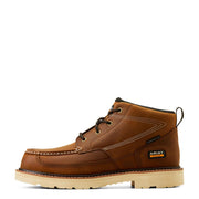Ariat 10050837 Rebar Lift Composite-Toe Chukka Work Boots for Men - Distressed Brown - 9.5M