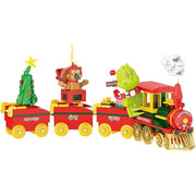 Brickcraft Dr. Seuss The Grinch Who-Express Train Building Bricks Set, 527 Pieces