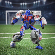 Hasbro Transformers Breakaway 5.5-Inch Action Figure Robot Toy with Soccer Ball, Multicolor