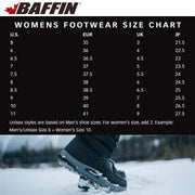 Baffin Cloud Women's Waterproof Insulated Winter Snow Boots, Black, Size 6, 2938194