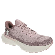 Under Armour Infinite Women's Athletic Shoes, Responsive UA HOVR Cushioning, Tourmaline Pink Maroon Mist Summit White, Size 6.5, 3027524-673-6.5