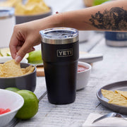 YETI Rambler 20 oz Stackable Insulated Tumbler, Stainless Steel, Vacuum Insulated with MagSlider Lid, Ridgeline