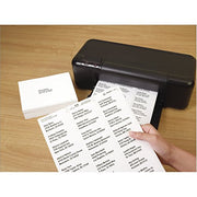 Avery Easy Peel Laser Address Labels, 1 x 2 5/8, White, 3000/Box