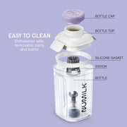 Numilk 32 oz. Accessory Bottle with Silicone-Sealed Lid, Dishwasher Safe, Reusable Plastic for Home Machine, 61210