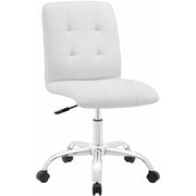 Modway Prim Mid Back Office Chair, White