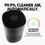 PuroAir 240 HEPA Air Purifier, Three-Layer Filtration, Covers 1,000 Sq Ft, Whisper-Quiet Sleep Mode, Touch Controls, 2 Pack