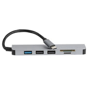 Vivitar VIVRW7320 Creator Series Aluminum USB Type C Hub HDMI Adapter 6-in-1
