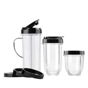 Magic Bullet Max Personal Blender, 300W Motor, Silver with Lavender Base, Includes Cross Blade and Multiple Cups, NBPB10350LAV