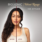 Beauty By Imagination Bio Ionic 10X Styling Iron Hair Straightener with 1