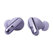 JBL Live Beam 3 True Wireless Noise-Cancelling Earbuds with Smart Touchscreen Charging Case, Purple, 48H Playback, 6 Microphones, IP55 Waterproof