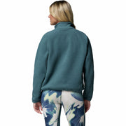 Columbia Women's Jasper Ridge Pebbled Fleece Half Snap Pullover, Lightweight Warm Layering, Shale Purple, L, 2142381551L