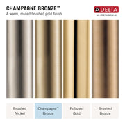 Delta Ashlyn In2ition 2-in-1 Dual Shower Head with Dual-Function Handle, Champagne Bronze, Brushed Finish, T17264-I-CZ