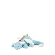 Jellycat Sky Dragon Large Plush Soft Toy, Blue, 50cm, SKY2DD
