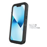 Body Glove 1036303 Tidal Waterproof Phone Case for iPhone 13, Black/Clear