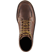 Danner 15563 Bull Run Moc Toe Wedge Work Boots for Men - Brown - 13M