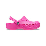 Crocs Baya Kids Glitter Clogs, Winter White, Size 2, Lightweight Water-Friendly Slip-On, 207014