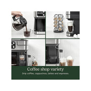 Cuisinart SS-4N1NAS CoffeeCenter 12-Cup Coffee Maker Barista Bar 4-In-1 Coffeemaker - Black