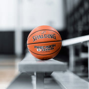 Spalding Precision TF-1000 Indoor Basketball, Dry Grip Microfiber Composite Cover, Deep Channel Design, NFHS Approved Size 7, 29.5 in, Orange