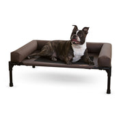 Kh Pet Products K & H Manufacturing Original Bolster Pet Cot - CHOCOLATE ONE SIZE