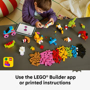 LEGO Classic Creative Colorful Bricks Building Set, 820 Pieces, Educational STEM Toy for Kids Ages 5 and Up, 11045