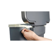 Better Homes & Gardens EKWM6266-45L-BL 11.9 gal Black Plastic Rectangular Kitchen Step Garbage Can