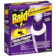 Raid 643413 Plus 3 Foggers Flea Killer