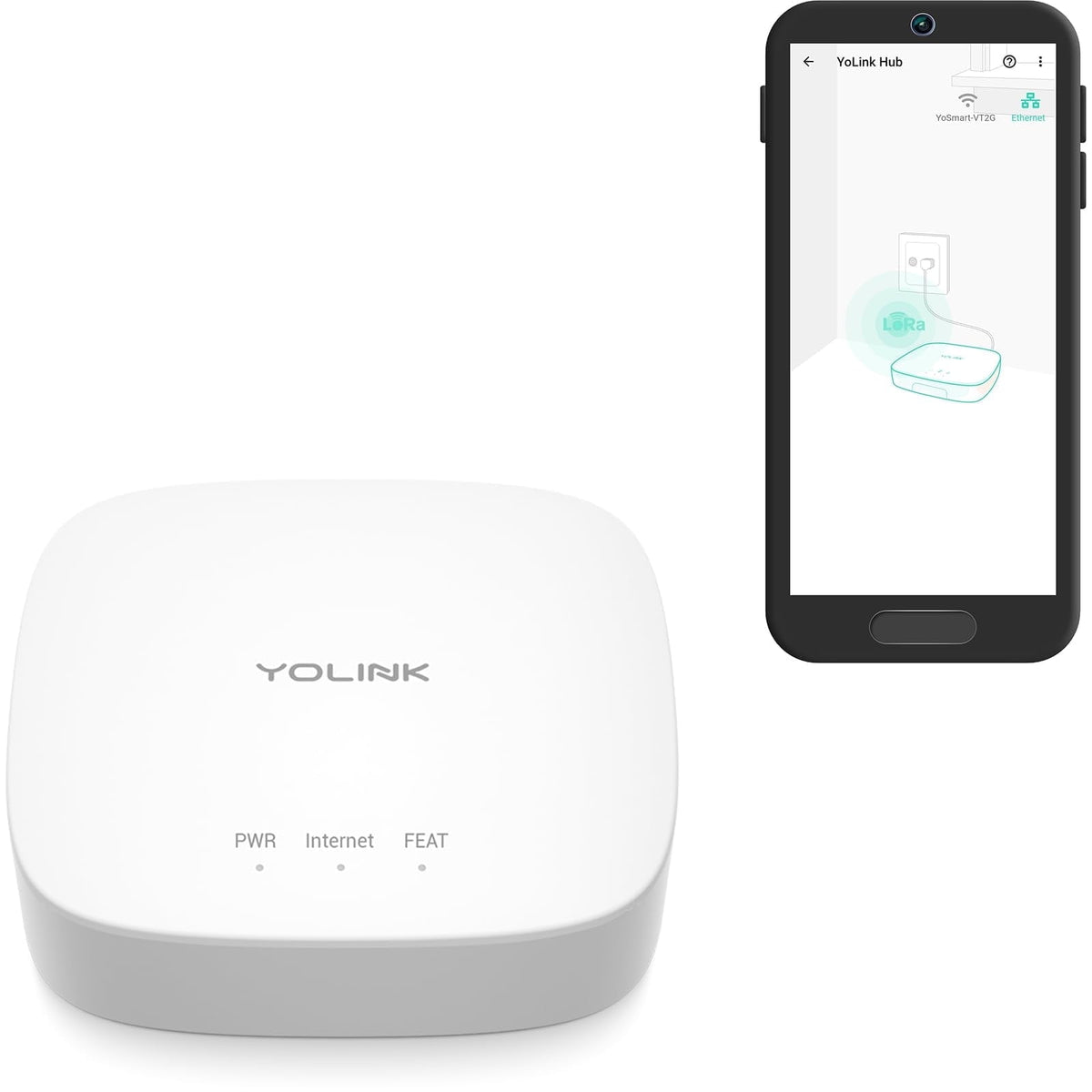 YoLink Smart Home Speaker Hub, Plays Tones/Alarms and Your Text-to YoLink Smart Home Speaker Hub, Plays Tones/Alarms and Your Text-to