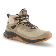 KEEN Hightrail Mid Waterproof Men's Hiking Boots, Leather, Brindle/Oak Buff, Size 10.5, 1030343