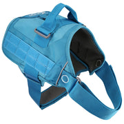 Kurgo K01974 RSG Townie Dog Harness - Coastal Blue/Charcoal Grey - Medium