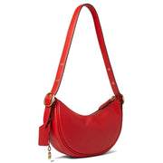 Coach Soft Pebble Leather Luna Shoulder Handbag, Sport Red, One Size, CC439 B4PJ6