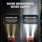 XWQHJW Kia Sorento 2020 LED Headlight Bulbs Combo 9005 High Beam H7 Low Beam 6000K White Set of 4