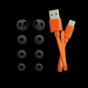 JBL RACETWSBK Endurance Race True Wireless Waterproof Active Sport Earbuds, Black