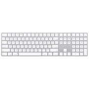 Apple MXCJ3LL/A Magic Keyboard with Numeric Keypad, Wireless, Extended Layout, Rechargeable Battery, White