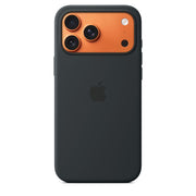 Apple iPhone 17 Pro Max Silicone Case with MagSafe, Black, Lightweight, Smooth Finish, MGFR4ZM/A